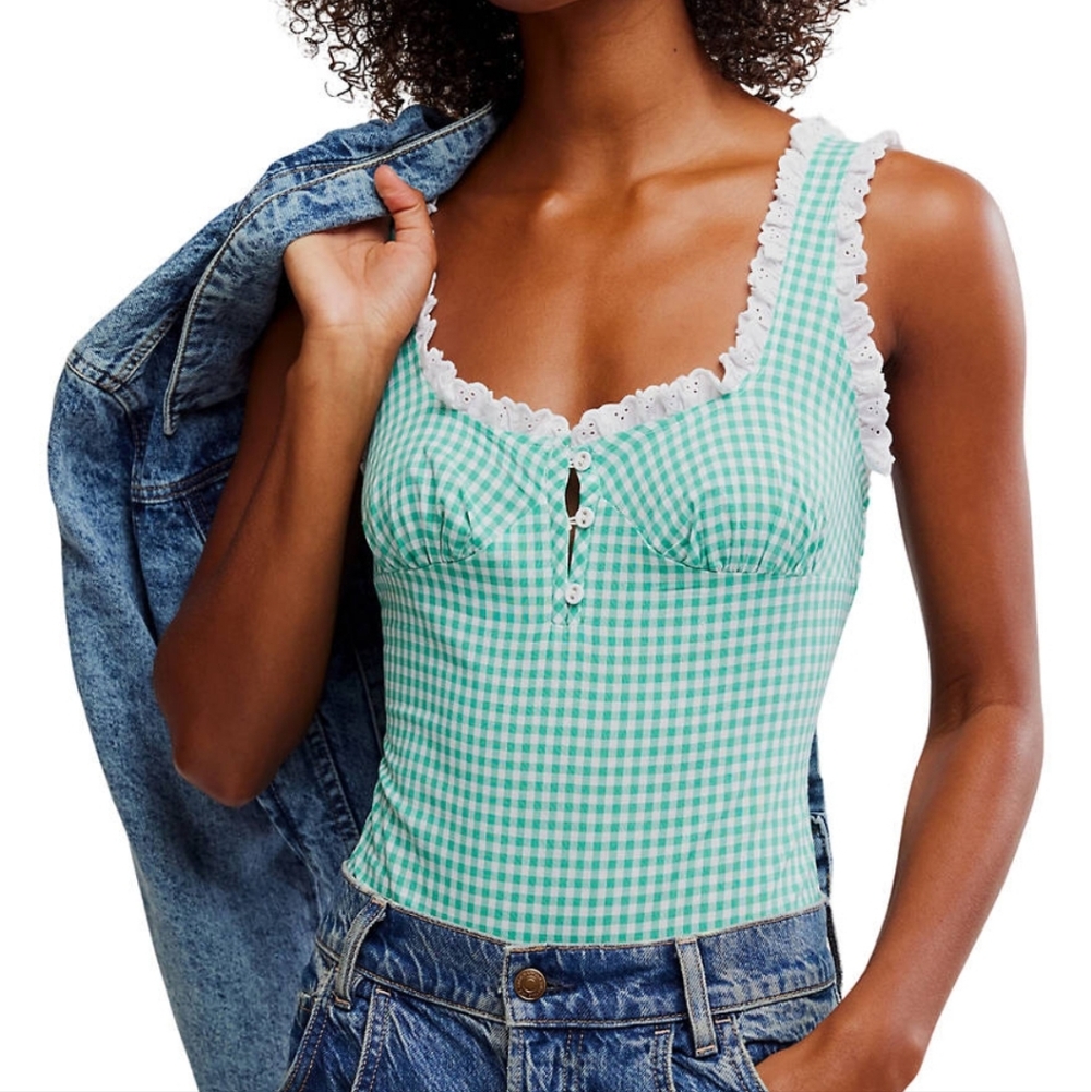 Free People Intimately FP Cassie Bodysuit NWT